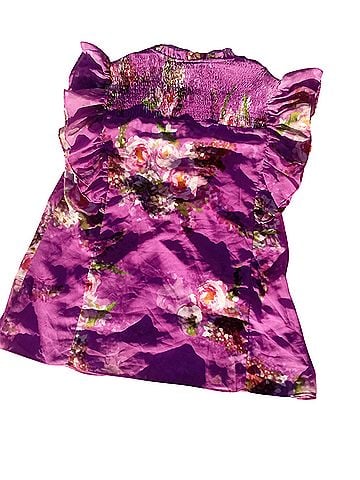 City Chic Short Sleeve Blouse (view 2)