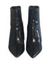 Michael Kors 100% Leather Solid Black Ankle Boots Size EU 37 1/2 - photo 1