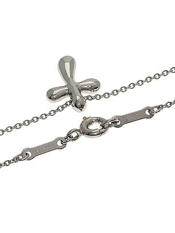 Tiffany & Co. Tiffany &amp; Co. Small Cross Necklace, Platinum PT950, Women's. (view 2)