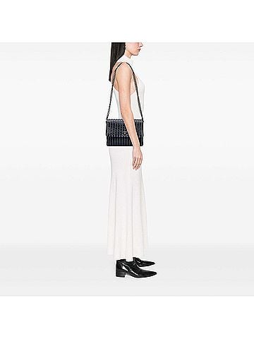 Chanel Large Vertical Quilted Lambskin Stitched Single Flap (view 2)
