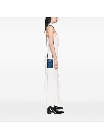 Chanel Denim 19 Phone Holder with Chain (view 2)