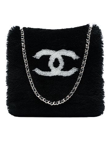 Chanel CC Shearling Muff Shoulder Bag (view 1)