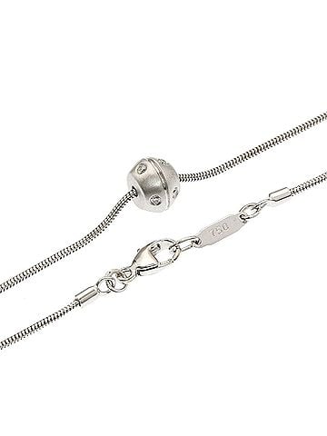 Tiffany & Co. Tiffany &amp; Co. Streamerica Diamond Necklace, 18K White Gold, Women's. (view 2)