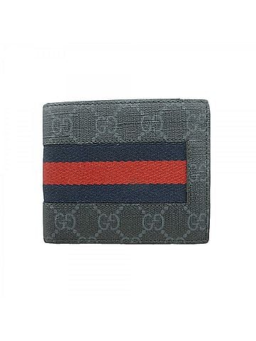 Gucci Gucci GG Supreme Sherry Line Wallet 408826 Black Men's (view 1)