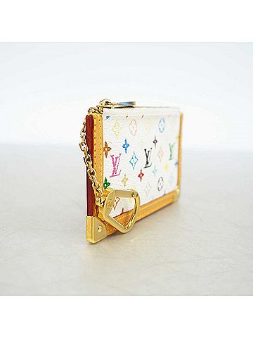 Louis Vuitton Louis Vuitton Monogram Multicolor Pochette Clé M92655 Women's Wallet/Coin Case (view 2)