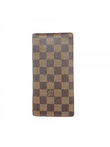 Louis Vuitton Louis Vuitton Damier Portefeuille Brazza Long Wallet N60017 Ebene Men's (view 1)
