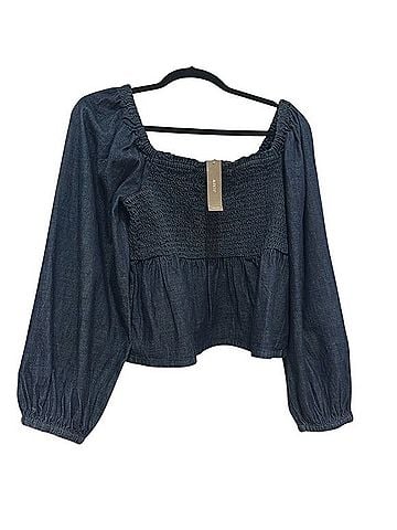 J. Crew x Dauphinette Long Sleeve Top (view 2)