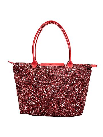Longchamp Longchamp Le Pliage Flower Motif Tote Bag, Nylon, Women's (view 2)
