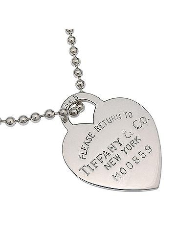 Tiffany & Co. Tiffany &amp; Co. Open Heart Necklace, designed by Elsa Peretti, 925 Sterling Silver, approx. 21.5g, for women. (view 1)