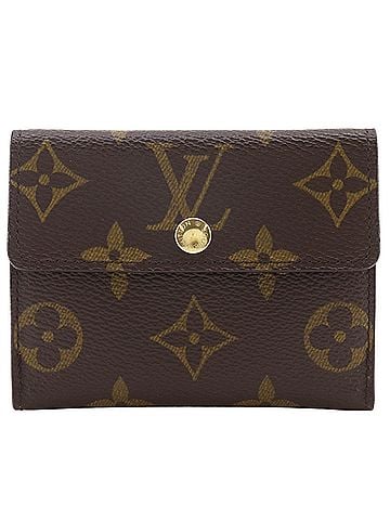 Louis Vuitton Louis Vuitton Ludlow Coin Case M61927 Monogram Canvas 2005 Brown CT0035 Unisex (view 1)