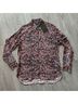 The Kooples 100% Viscose Floral Black Red Blouse Size L - photo 5