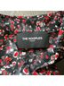 The Kooples 100% Viscose Floral Black Red Blouse Size L - photo 3