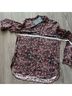 The Kooples 100% Viscose Floral Black Red Blouse Size L - photo 8