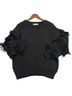 Anthropologie Black Pullover Sweater Size M - photo 1