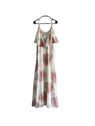 Show Me Your Mumu Caitlin Ruffle Maxi Dress Casual Dress (view 2)
