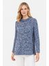 Akris Punto Blue Pullover Sweater Size 6 - photo 5
