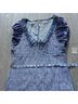 Free People 93% Polyester 7% Spandex 100% Polyester Print Blue Casual Dress Size L - photo 6