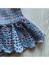 Free People 93% Polyester 7% Spandex 100% Polyester Print Blue Casual Dress Size L - photo 11