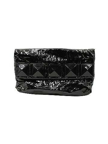 Marc Jacobs Marc Jacobs Studded Clutch in Black Patent Leather (view 1)