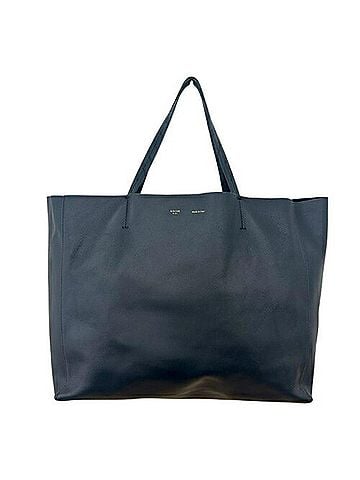 Céline CELINE Horizontal Cabas Tote Bag 166113 Black Leather Men's Big (view 1)