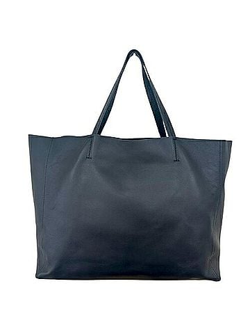 Céline CELINE Horizontal Cabas Tote Bag 166113 Black Leather Men's Big (view 2)