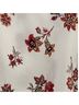 A.L.C. 100% Silk Floral White Red Long Sleeve T-Shirt Size 4 - photo 10