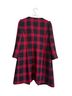 Ann Taylor LOFT Plaid Red Black Coat Size 6 - photo 2