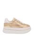 Michael Kors Gold White Sneakers Size 8 1/2 - photo 1