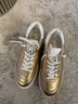 Michael Kors Gold White Sneakers Size 8 1/2 - photo 10
