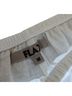 Flax 100% Linen Solid White Casual Pants Size M - photo 3