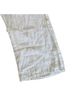 Flax 100% Linen Solid White Casual Pants Size M - photo 6