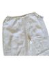 Flax 100% Linen Solid White Casual Pants Size M - photo 5