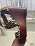 Jessica Simpson Animal Print Multi Color Wedges Size 7 1/2 - photo 3