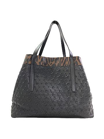 Jimmy Choo Jimmy Choo leopard print embossed leather tote bag for women. (view 2)