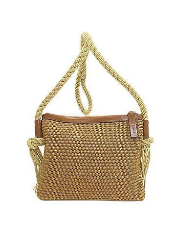MARNI Marni Tropicalia Marcel Zip Pochette Shoulder Bag Raffia Women's MARNI (view 2)