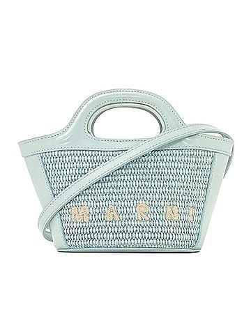 MARNI Marni Tropicalia 2-Way Handbag, Raffia/Leather, Women's (view 1)