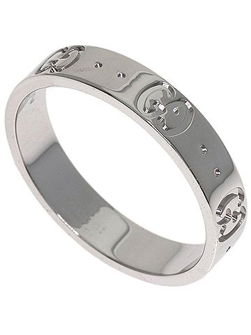 Gucci Gucci Icon #14 Ring - 18K White Gold Women's GUCCI (view 1)