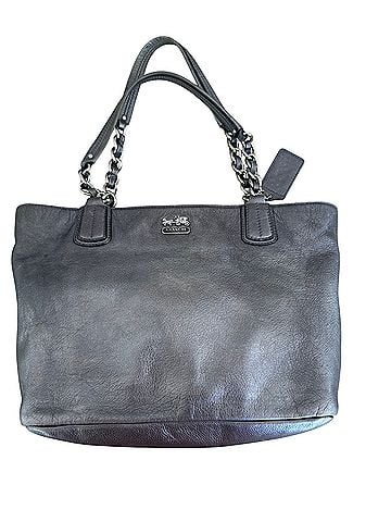 Coach Leather Tote (view 1)