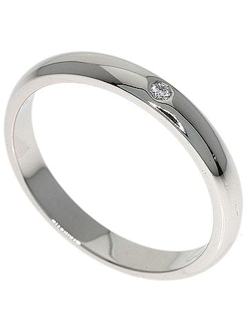 Tiffany & Co. Tiffany &amp; Co. Wedding Ring, 1-Piece Diamond, Platinum PT950, Women's. (view 1)