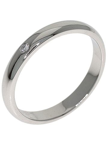 Tiffany & Co. Tiffany &amp; Co. Wedding Ring, 1-Piece Diamond, Platinum PT950, Women's. (view 2)