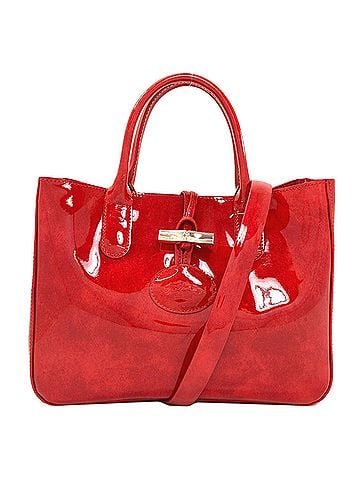 Longchamp Longchamp Le Roseau 2-Way Handbag, Enamel, Women's (view 1)