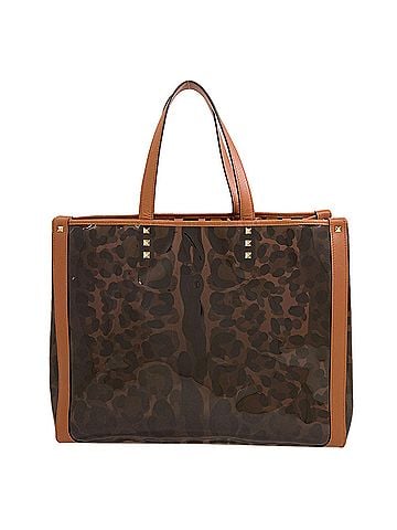 Valentino Valentino Studded Tote Bag, Vinyl, Women's VALENTINO (view 2)