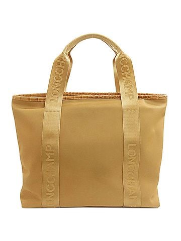 Longchamp Longchamp embossed nylon tote bag for women. (view 2)