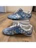 Coach Graphic Blue Gray Sneakers Size 7 1/2 - photo 4