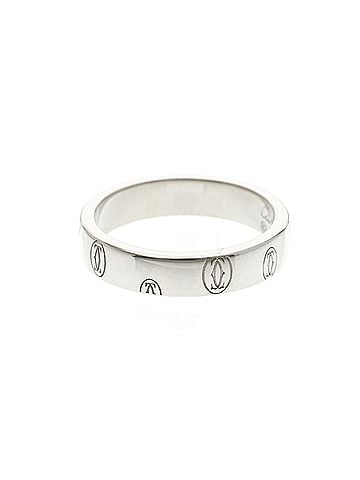Cartier Cartier Happy Birthday Ring White Gold (18K) Fashion No Stone Band Ring Silver (view 2)