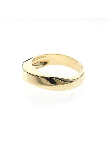 Tiffany & Co. Tiffany Knife-edge Ring Yellow Gold (18K) Fashion No Stone Band Ring Gold (view 2)