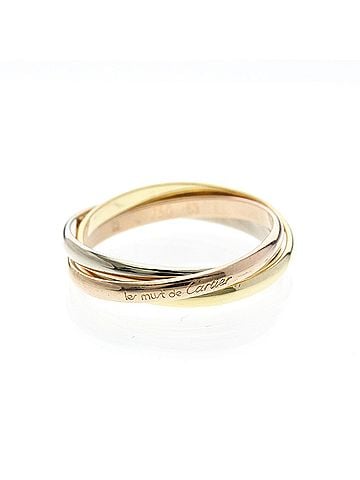 Cartier Cartier Trinity Ring Yellow Gold (18K),Pink Gold (18K),White Gold (18K) Fashion No Stone Band Ring Gold (view 1)