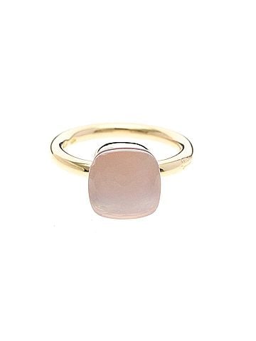 Pomellato Pomellato Nude Classic Ring Rose Quartz Pink Gold (18K) Fashion Quartz Band Ring Pink Gold (view 1)