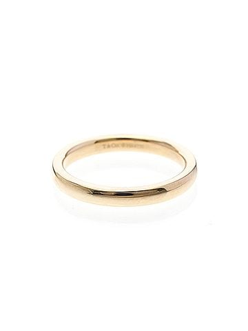 Tiffany & Co. Tiffany Wedding Rings Pink Gold (18K) Fashion No Stone Band Ring Pink Gold (view 1)