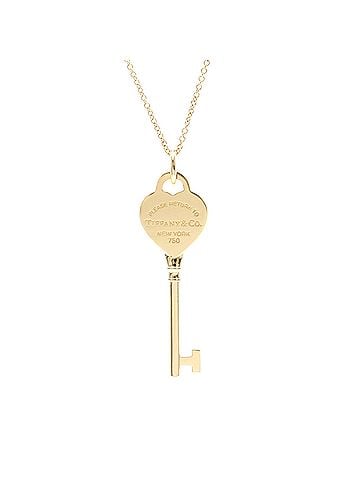 Tiffany & Co. Tiffany Return To Tiffany Necklace Pink Gold (18K) No Stone Men,Women Fashion Necklace (Pink Gold) (view 1)